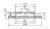 KAGER 370228 Brake Disc